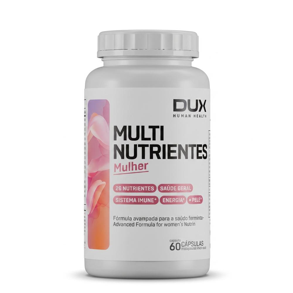 Multivitamínico Mulher Dux Company 60 Cápsulas