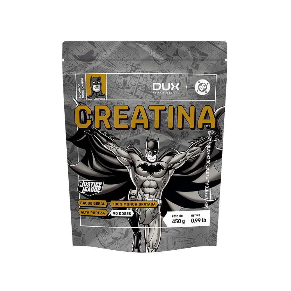 Creatina Monohidratada Batman Dc Dux Company 450g Sem Sabor