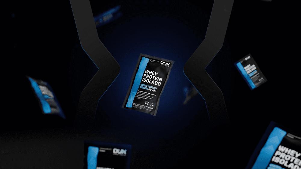 Sachê Whey Protein Isolado DUX Company 30g Baunilha