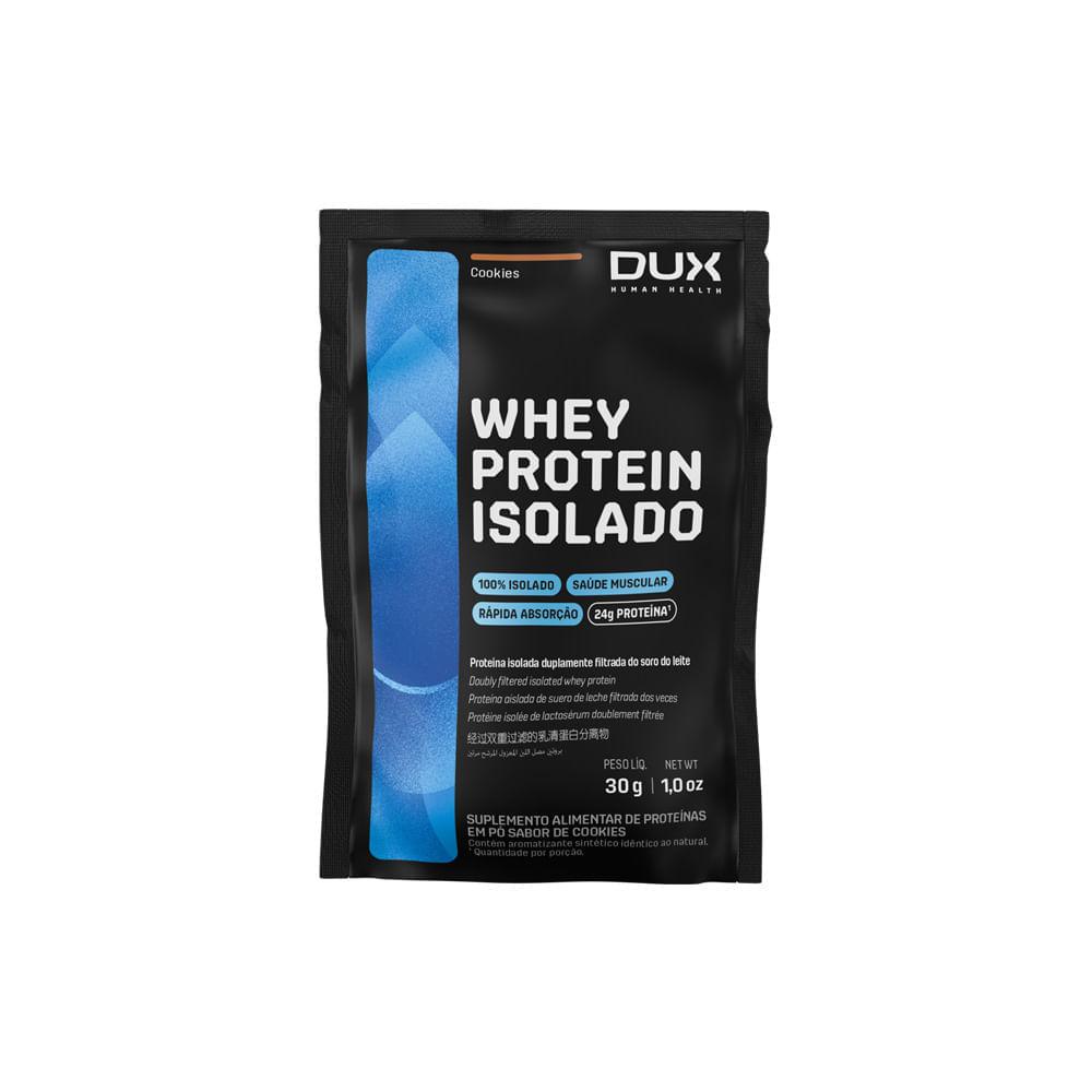 Sachê Whey Protein Isolado Dux Company 30g Cookies