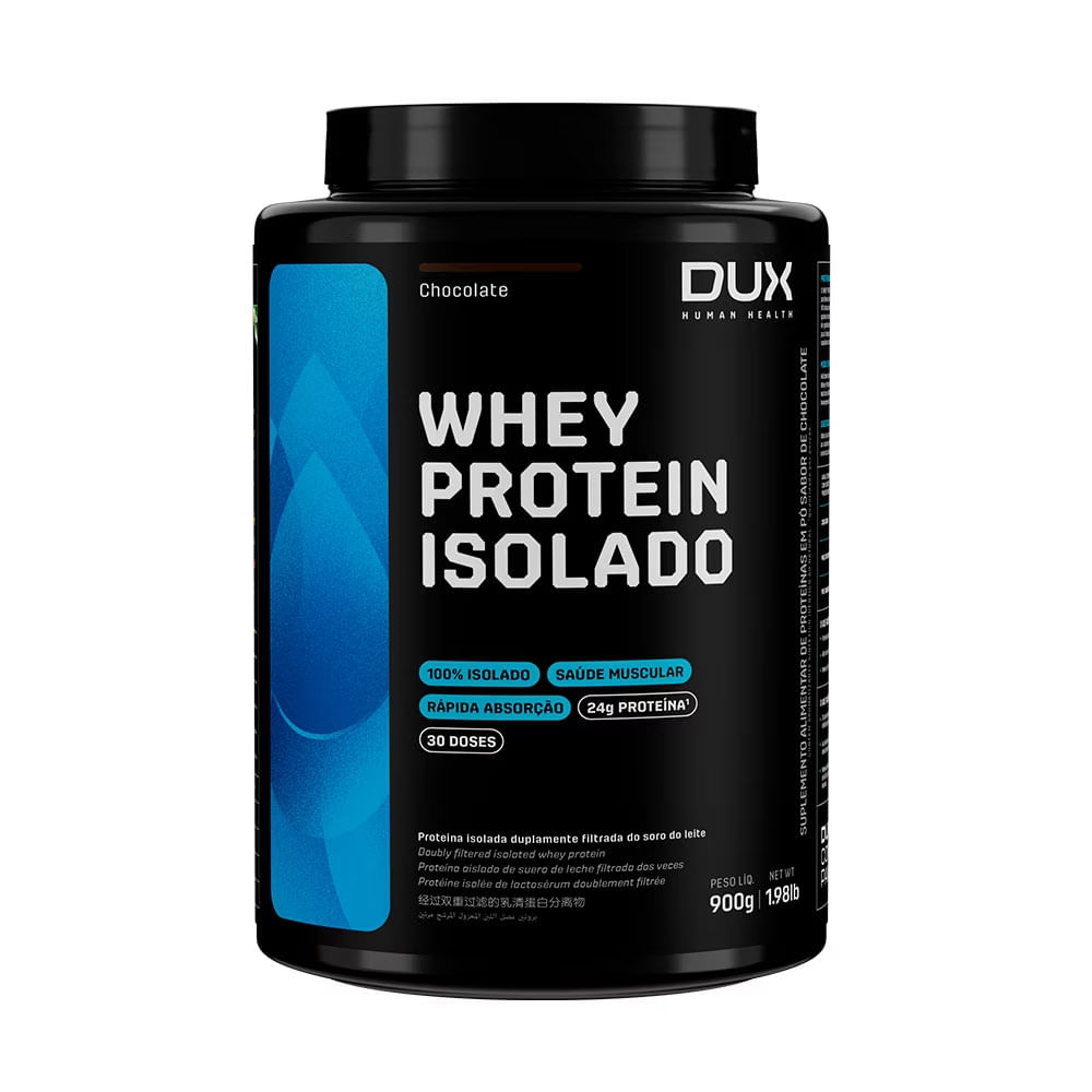 Whey Protein Isolado DUX Company 900g Chocolate