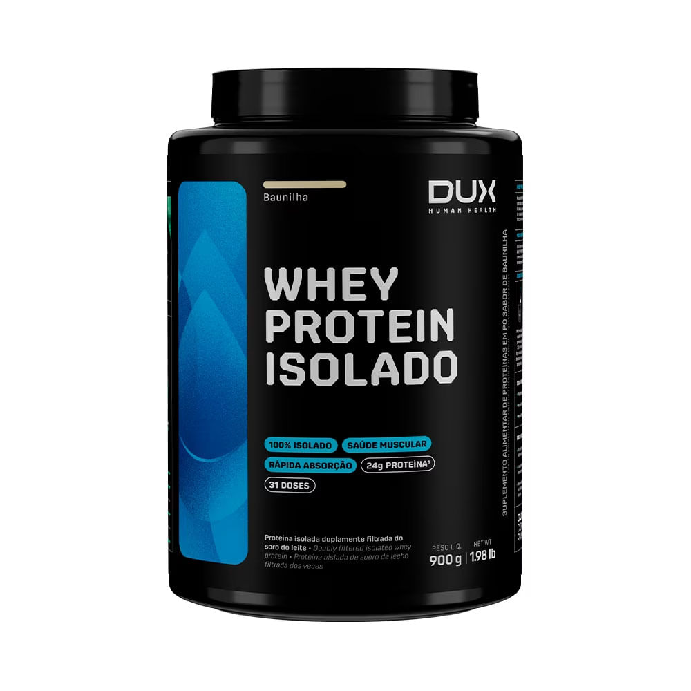 Whey Protein Isolado Dux Company 900g Baunilha