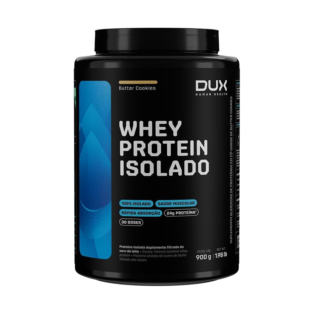 Whey Protein Isolado DUX Company 900g Butter Cookies