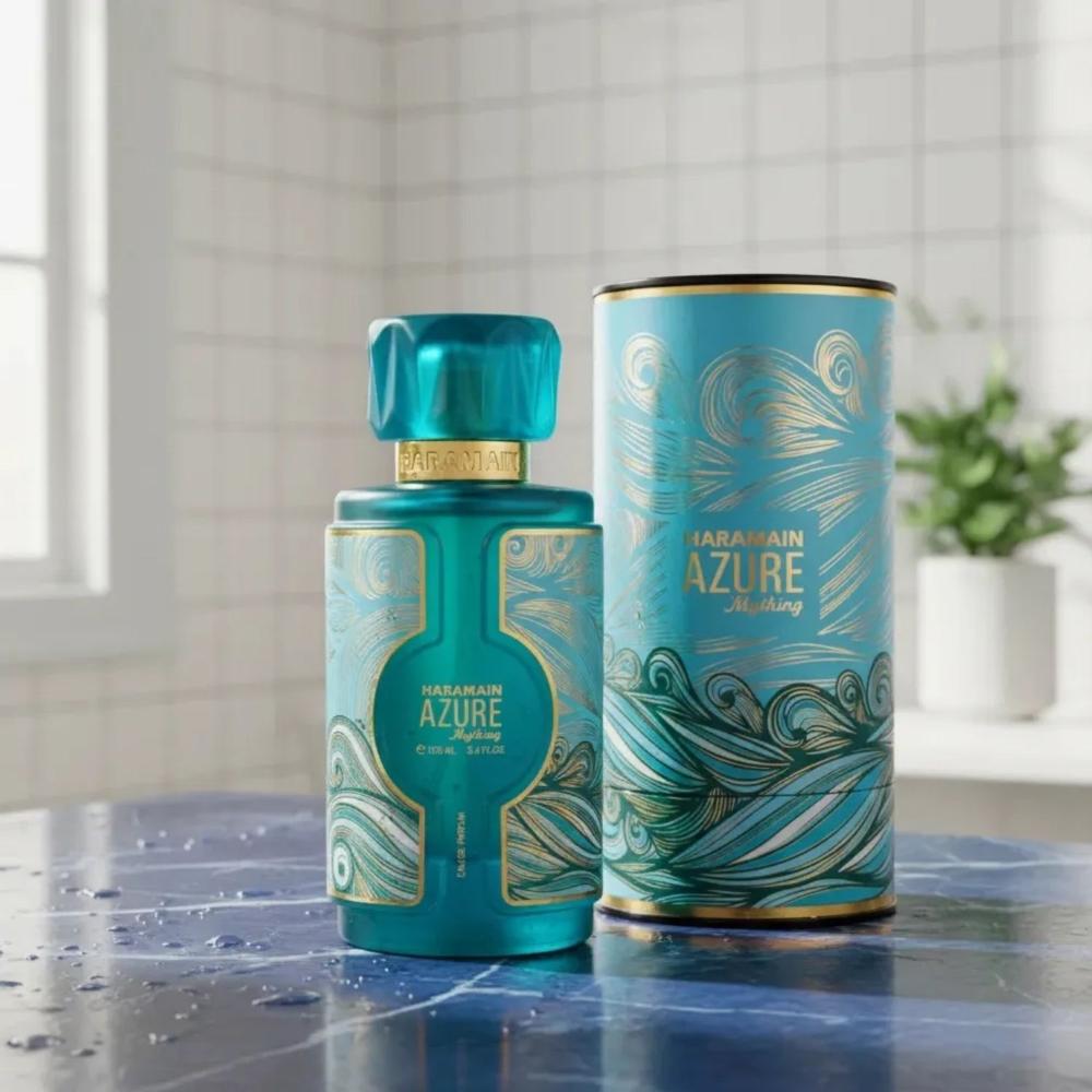 Perfume Árabe Masculino Al Haramain Azure Mythique Eau De Parfum 100ml