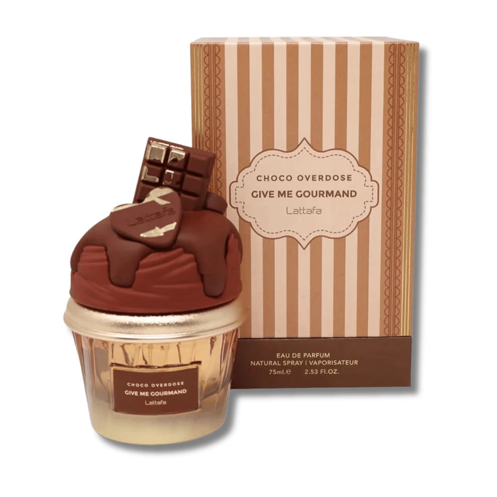 Perfume Árabe Feminino Choco Overdose Lattafa Eau De Parfum 75ml