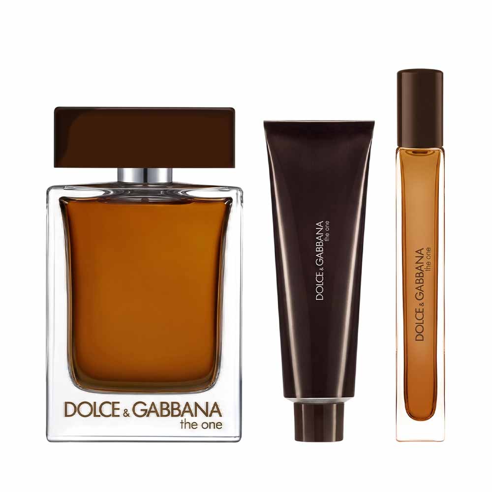 Kit Dolce & Gabbana The One Perfume Masculino EDP 100ml + Gel de Banho 50ml + Travel Size 10ml