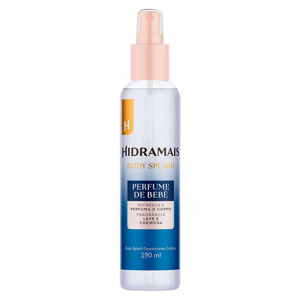 Body Splash Perfume De Bebê Hidramais 190ml