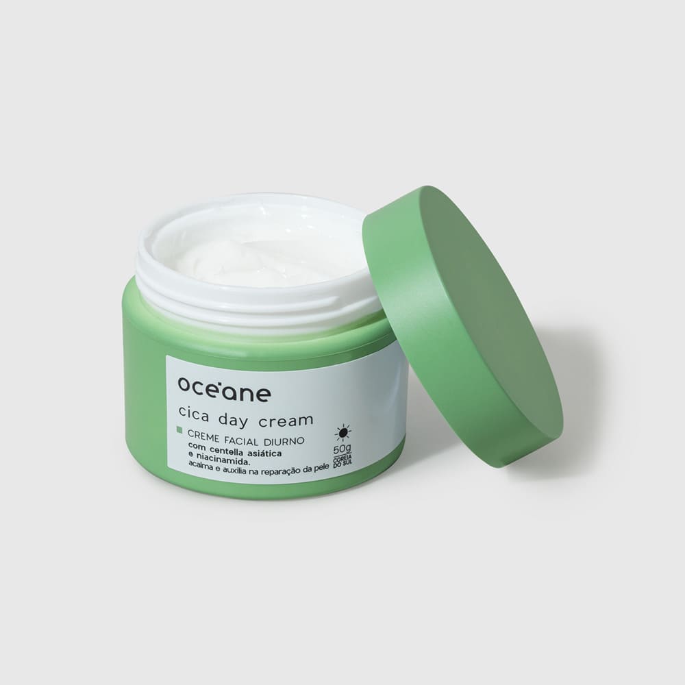 Kit Cica Oceane Creme de Limpeza Facial 100ml + Creme Facial Diurno 50g