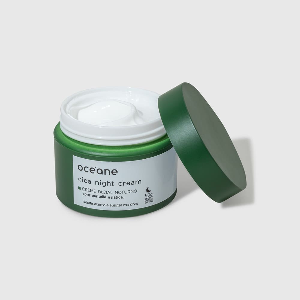 Kit Cica Oceane Creme de Limpeza Facial 100ml + Creme Facial Noturno 50g