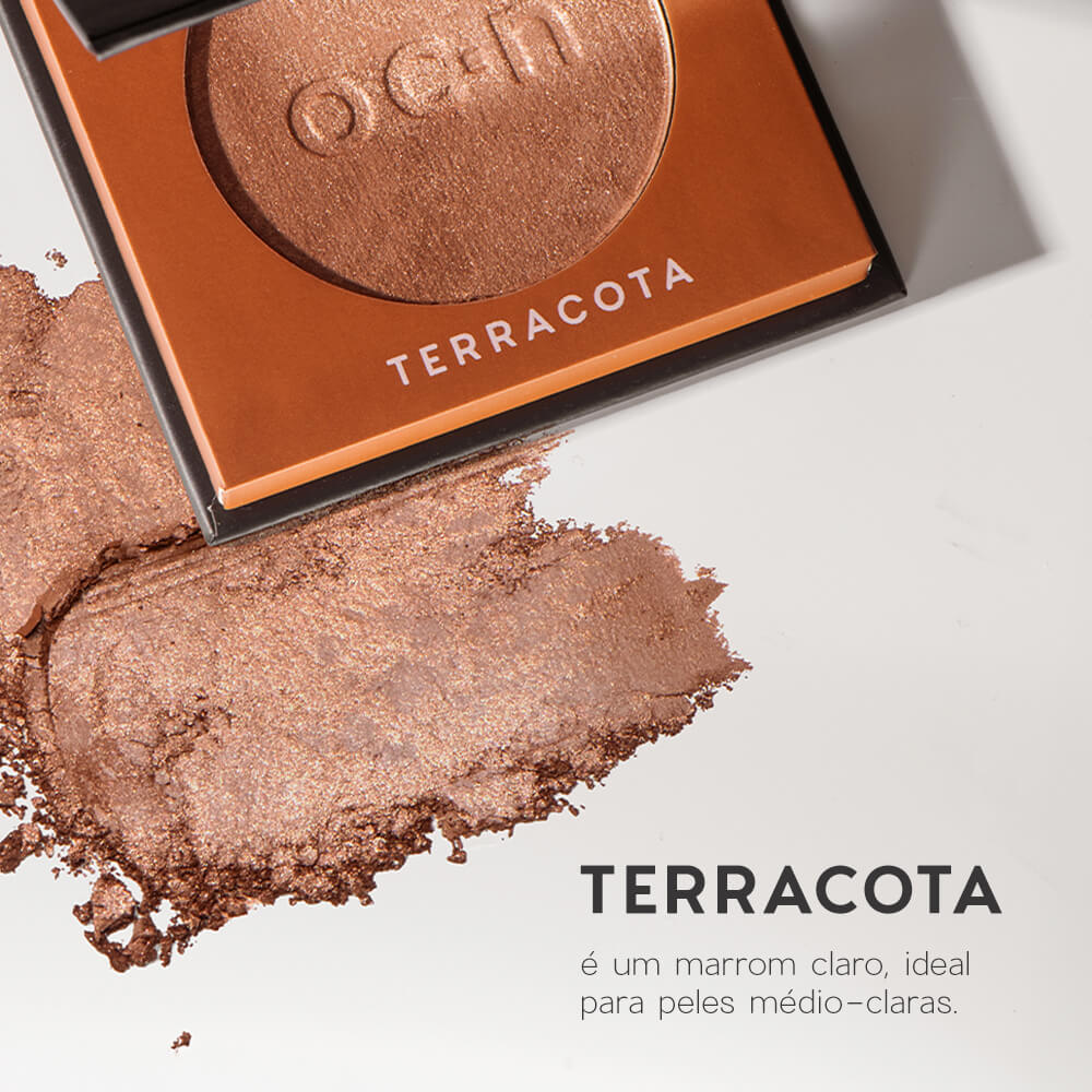 Bronzer em Pó Bronzer Me Edition Océane Terracota
