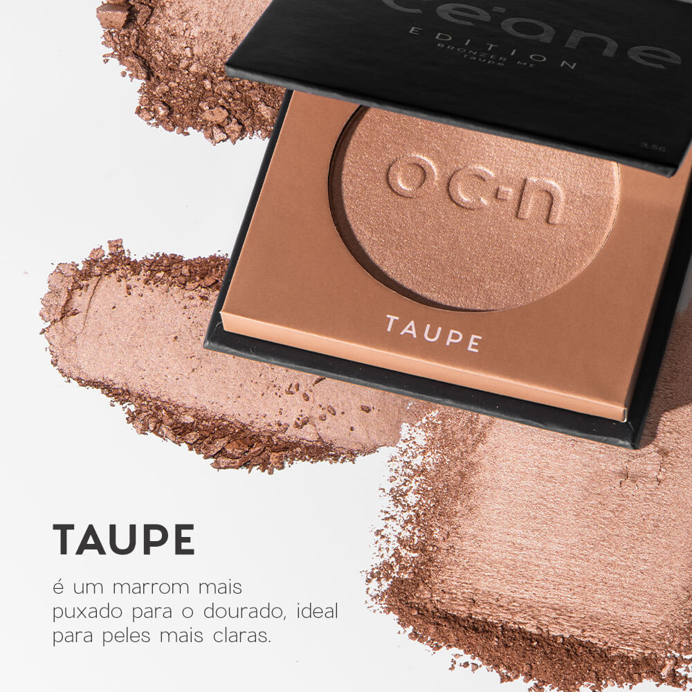Bronzer em Pó Bronzer Me Edition Océane Taupe