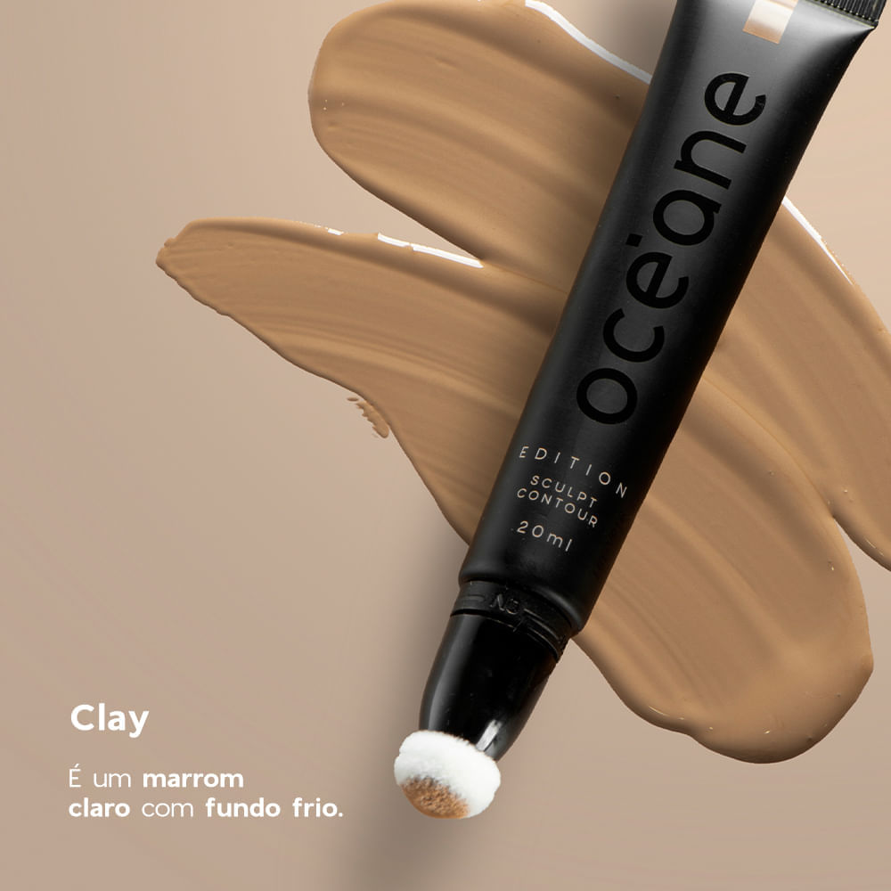 Contorno Líquido Sculpt Contour Edition Océane 20ml Clay