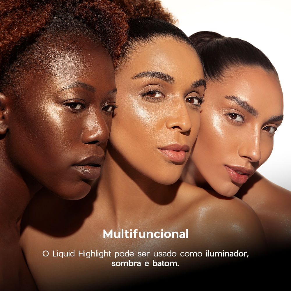 Iluminador Líquido Liquid Highlight Spotlight Edition Océane 20ml Perolado