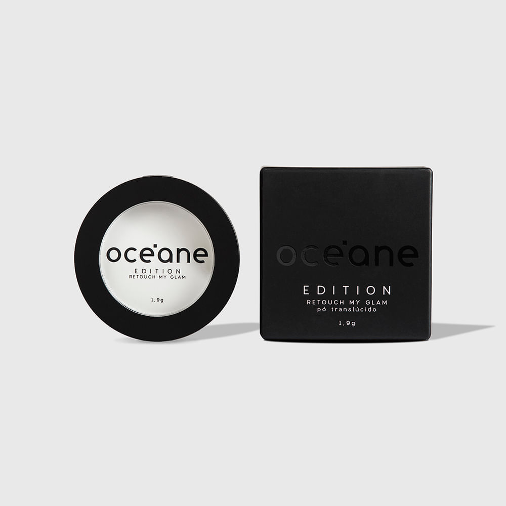 Kit Oceane Mini Pó Translúcido + Mini Máscara de Cílios Preta