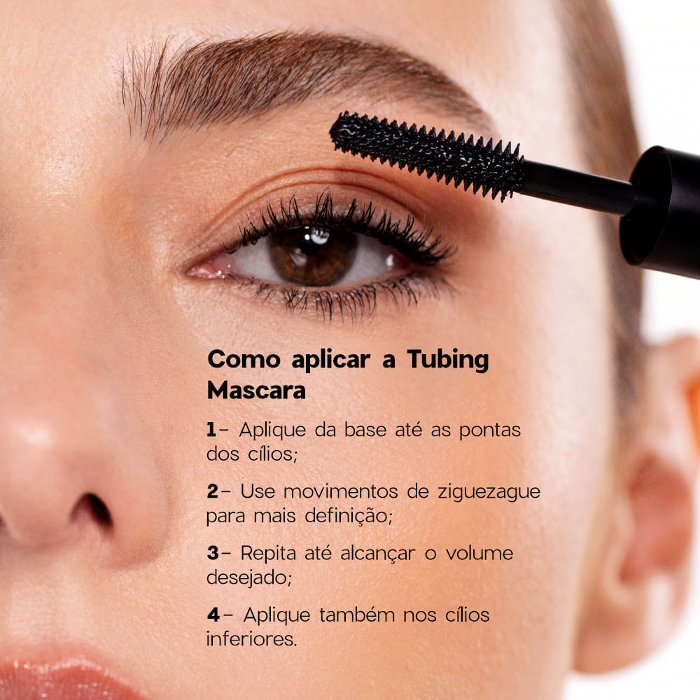 Kit Oceane Mini Máscara de Cílios + Mini Blush Cremoso Caramelo