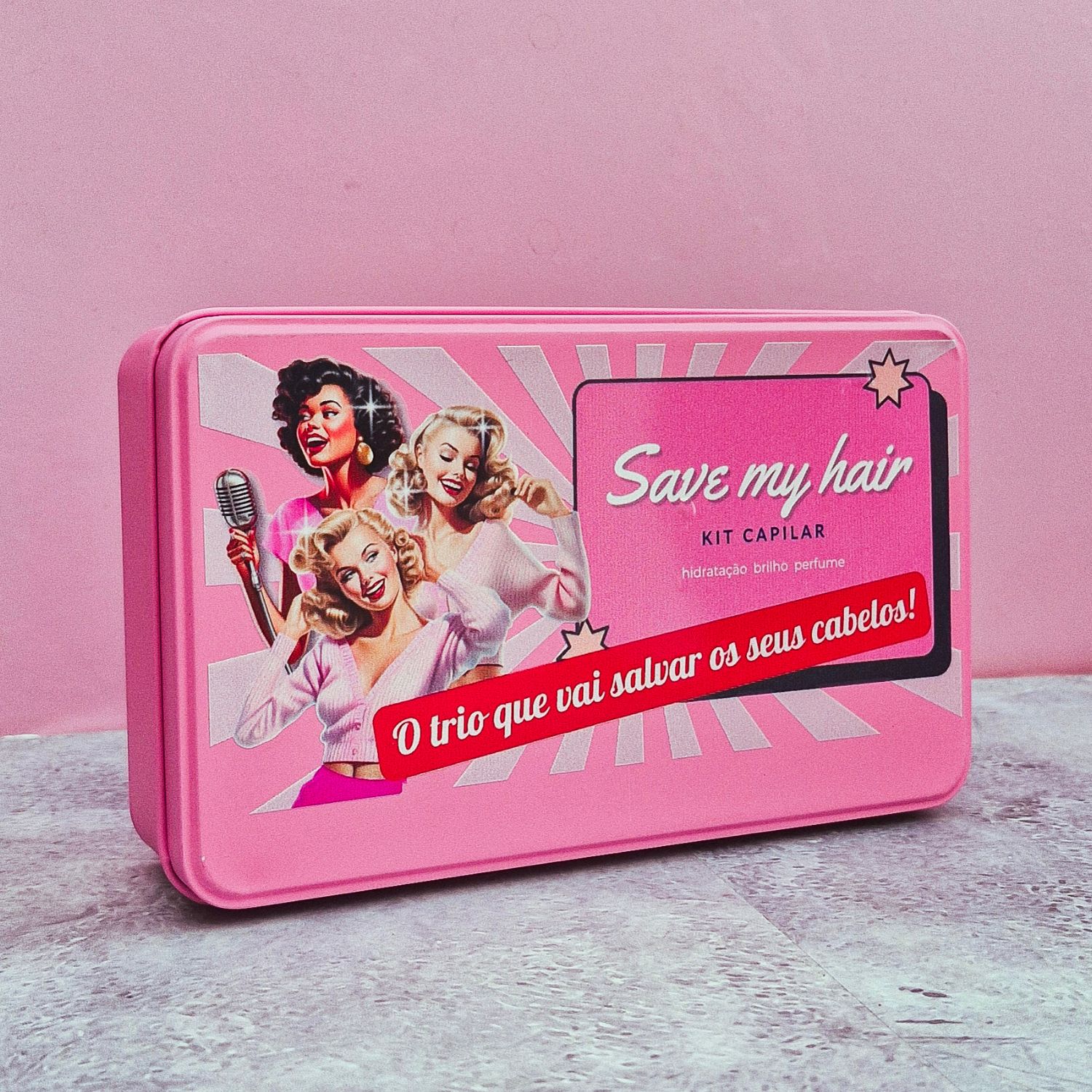kit Capilar Save My Hair Com Lata Beleza Express