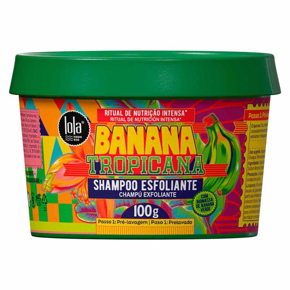 Shampoo Esfoliante Banana Tropicana Lola From Rio 100g