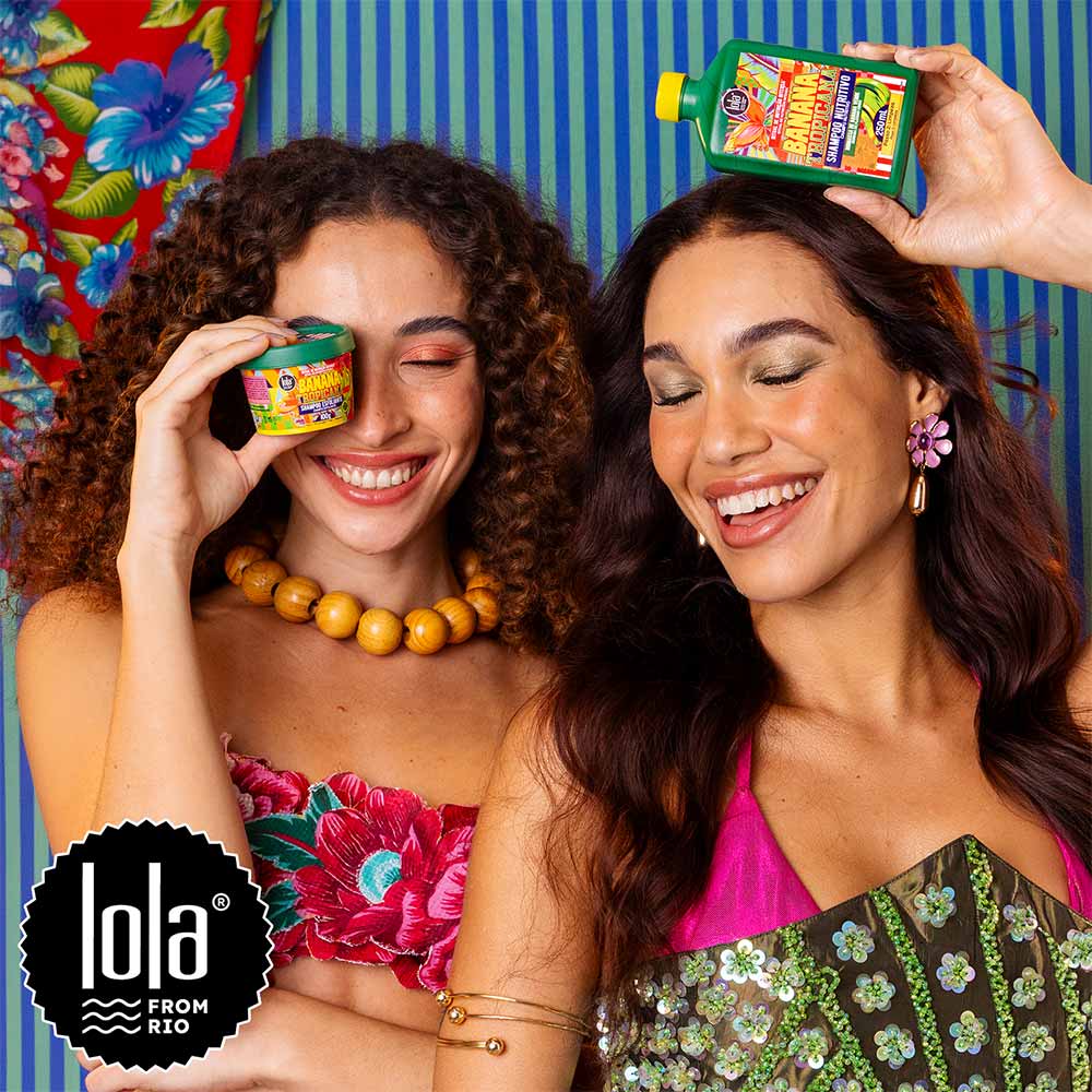 Shampoo Esfoliante Banana Tropicana Lola From Rio 100g