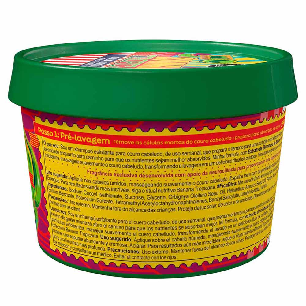 Shampoo Esfoliante Banana Tropicana Lola From Rio 100g