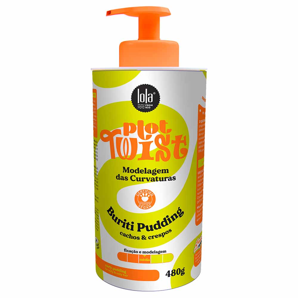 Creme Modelador Plot Twist Buriti Pudding Lola From Rio 480g