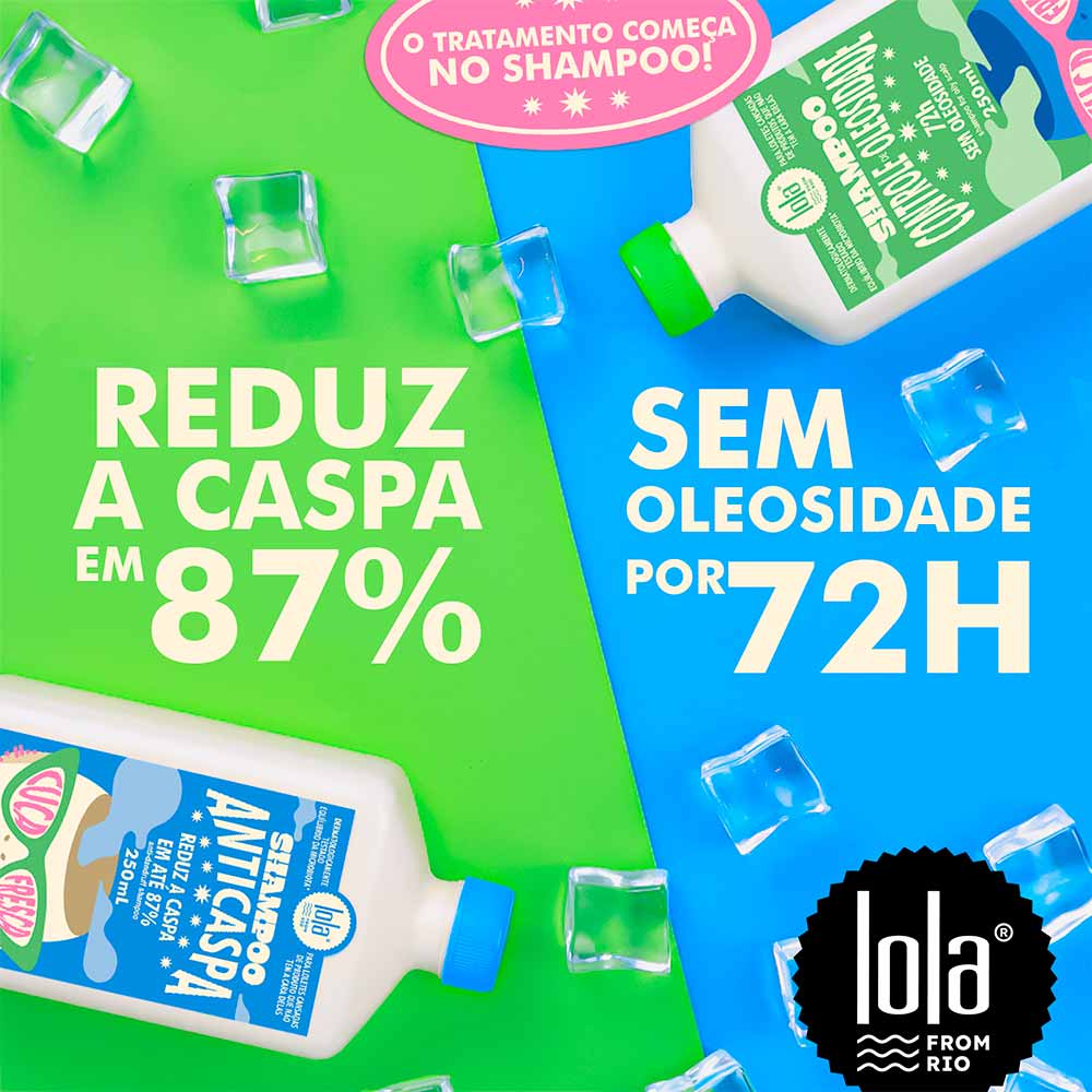 Tônico Capilar Anticaspa Cuca Fresca Lola From Rio 100ml