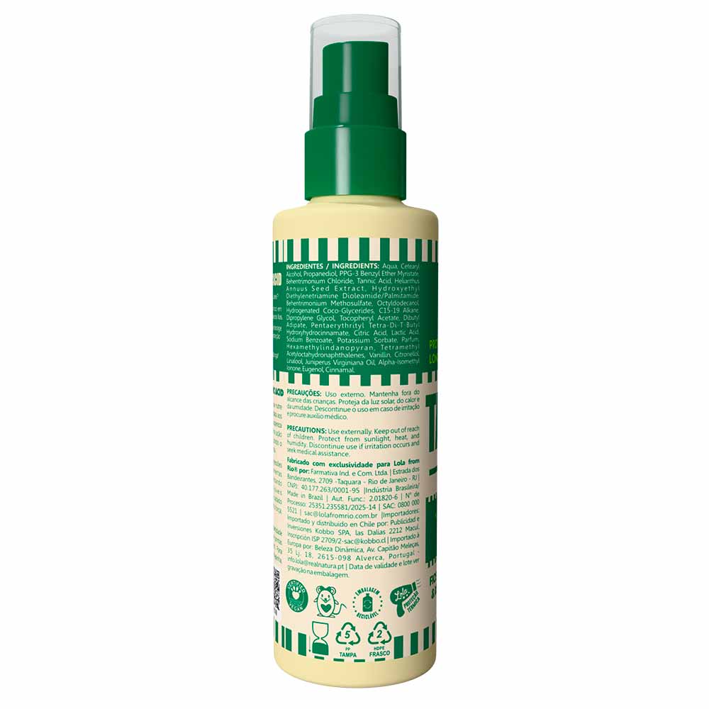 Leave-In Protetor Tannic Acid Lola From Rio 100ml