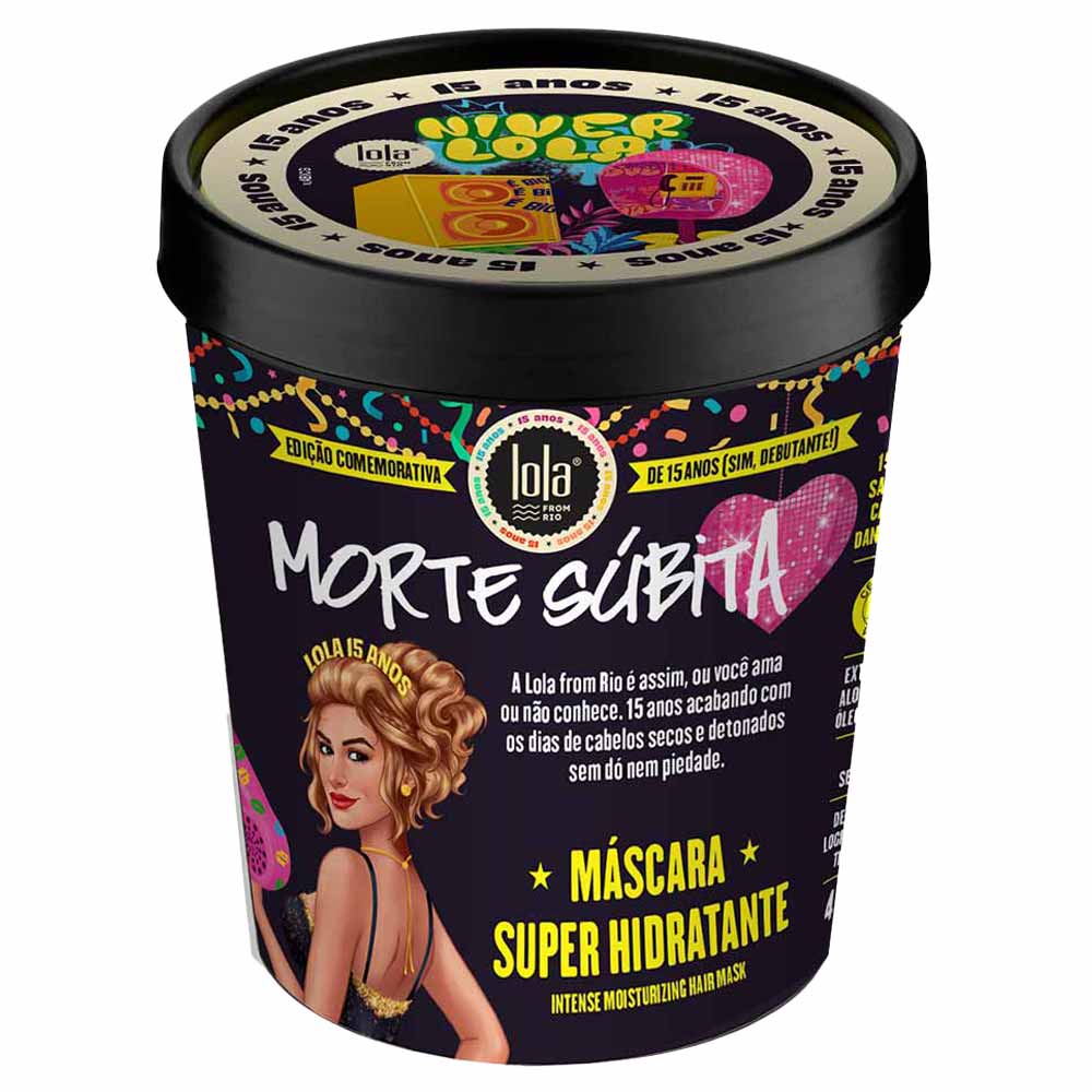 Kit Morte Súbita Lola From Rio Shampoo 250ml + Máscara 450g