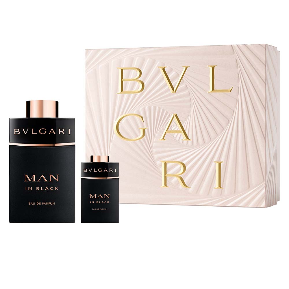 Kit Bvlgari Man In Black Perfume Masculino Eau De Parfum 100ml + Miniatura 15ml