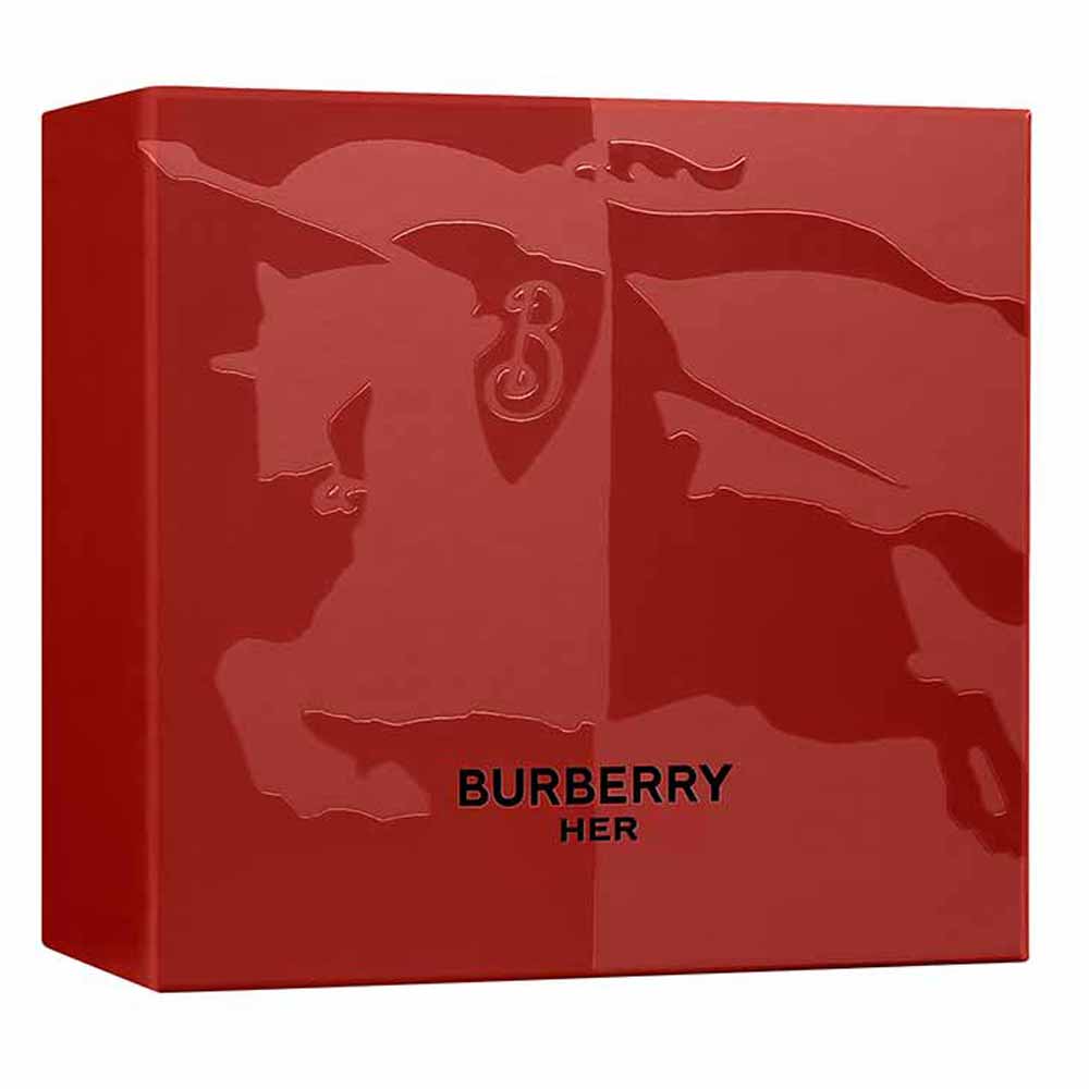 Kit Coffret Burberry Her Perfume Eau de Toilette 50ml + Pen Spray 10ml