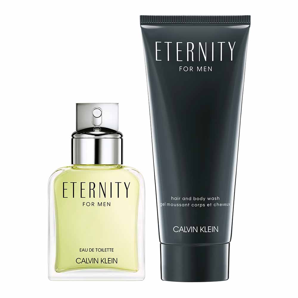 Kit Coffret Calvin Klein Eternity Perfume For Men Eau de Toilette 50ml + Body Lotion 100ml