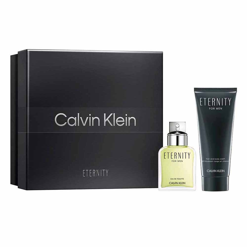 Kit Coffret Calvin Klein Eternity Perfume For Men Eau De Toilette 50ml + Body Lotion 100ml